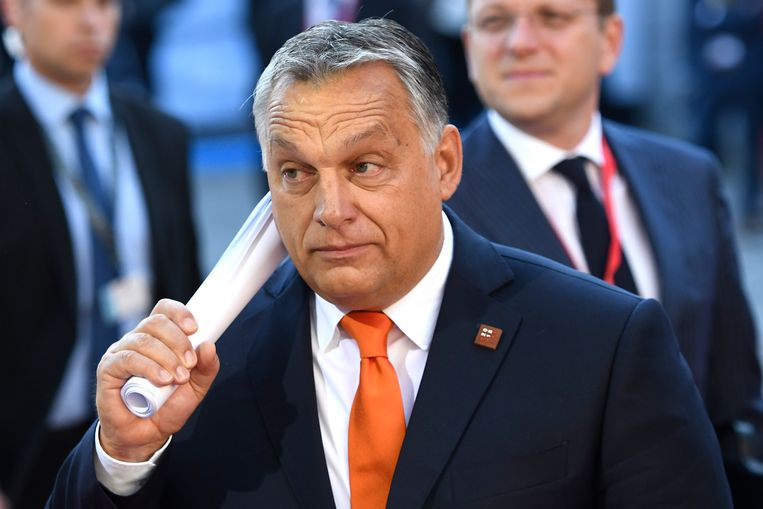 De Hongaarse premier Viktor Orban. Beeld BELGA