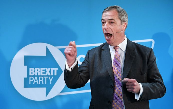Brexit Party-leider Nigel Farage.