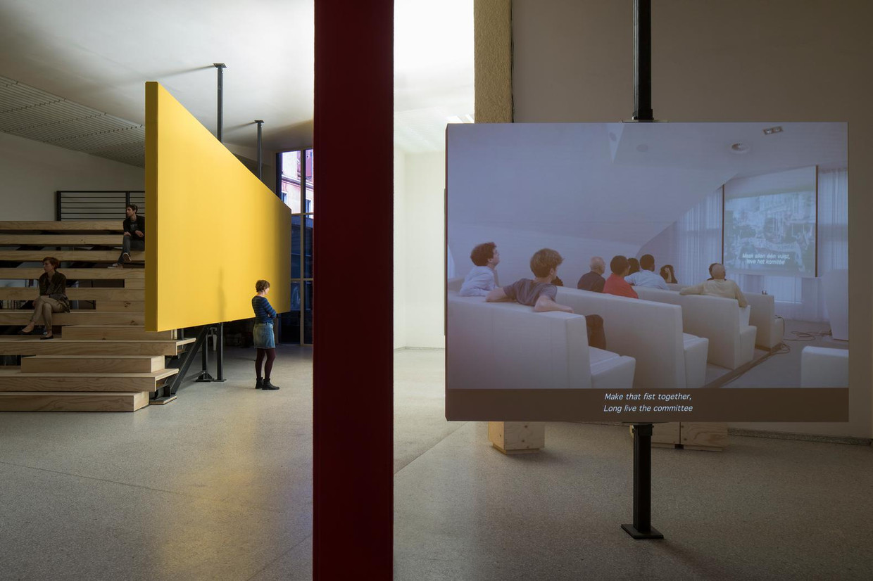 Cinema Olanda, de installatie van Wendelien van Oldenborgh. Beeld  