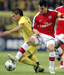 Fabregas et Arsenal sont en bonne posture avant le retour mercredi prochain.