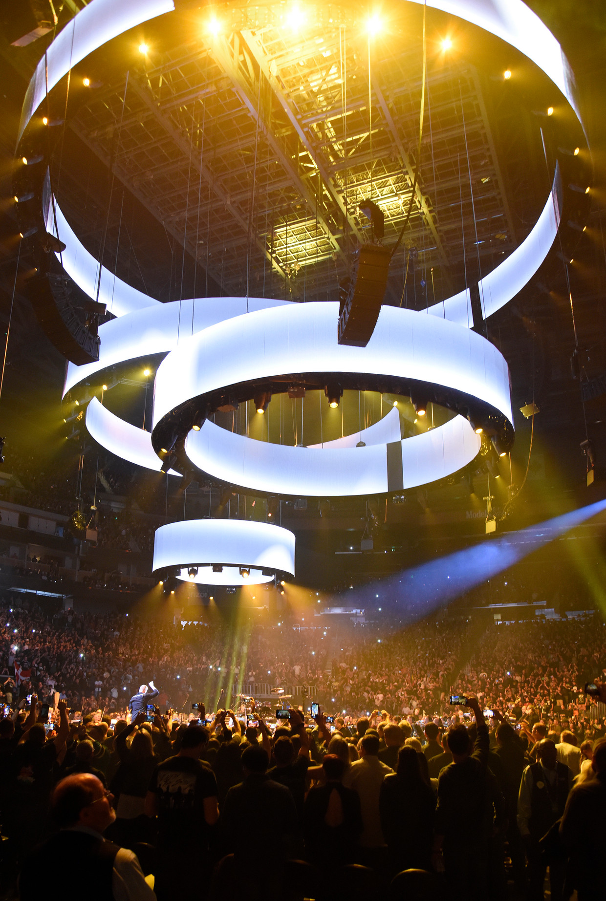 S&M2-optreden van Metallica en het San Francisco ­Symphony in het Chase Center in San Francisco op 6 september 2019. Beeld Getty Images
