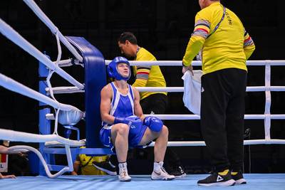 Oshin Derieuw schrijft Belgische boksgeschiedenis na kwalificatie voor Olympische Spelen: “Kers op de taart van mijn carrière”