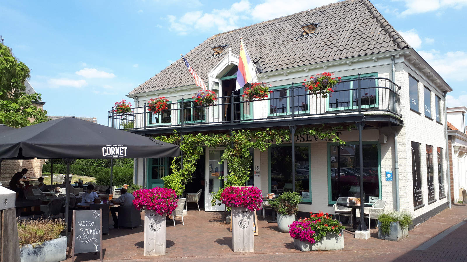 Eten en drinken bij de Roosevelts in OudVossemeer Foto pzc.nl