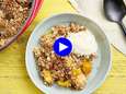 Un petit dessert crunchy à déguster à toute heure
