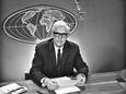 Frits Thors, nieuwslezer bij het NTS-journaal van 1965 en 1972.