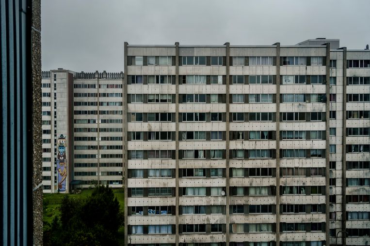 Tegen 2030 zouden alle bestaande gebouwen in Nieuw-Gent door nieuwe, kwaliteitsvolle appartementsgebouwen vervangen moeten zijn. Beeld © Eric de Mildt
