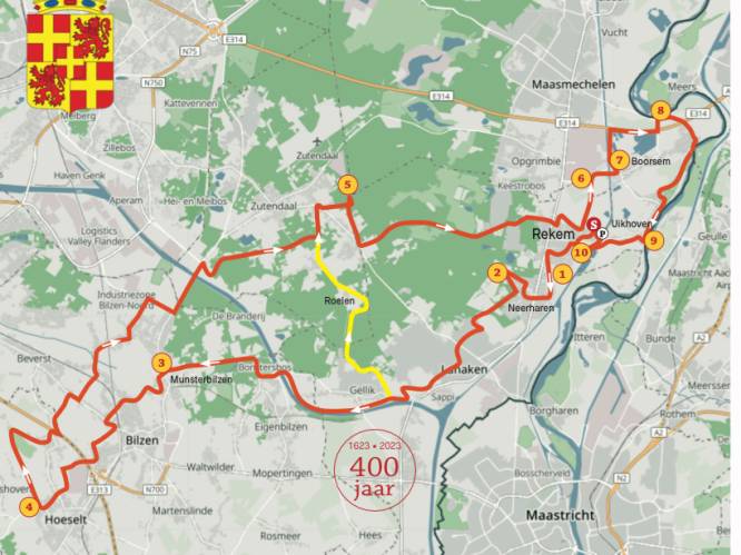 Fietsen door het Graafschap Oud-Rekem
