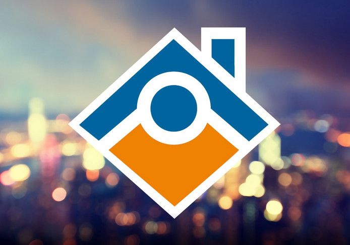 Het logo van Burgernet.