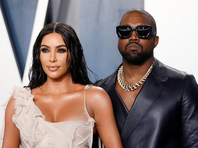 Kim Kardashian huilend gespot tijdens reünie met Kanye West