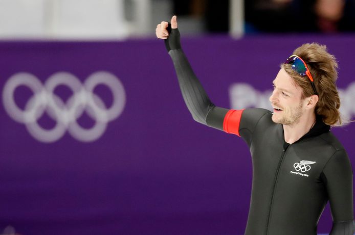 De Nieuw-Zeelandse Peter Michael (32) doet op dinsdag 3 mei een gooi naar de winst van de Klim van Steenwijk.