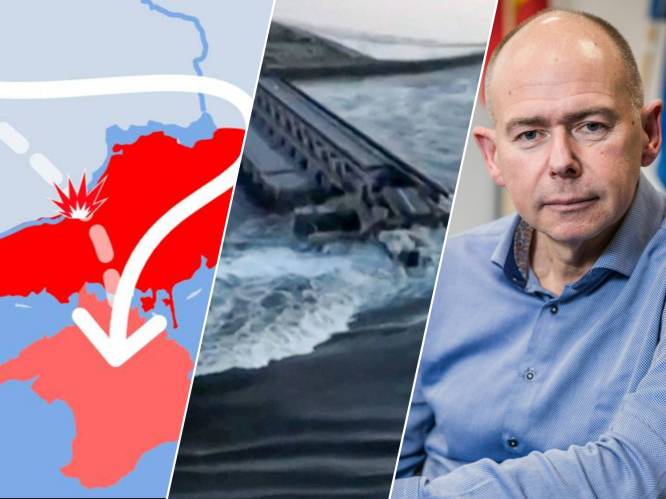 “Impact van ingestorte stuwdam op het tegenoffensief is gigantisch” 