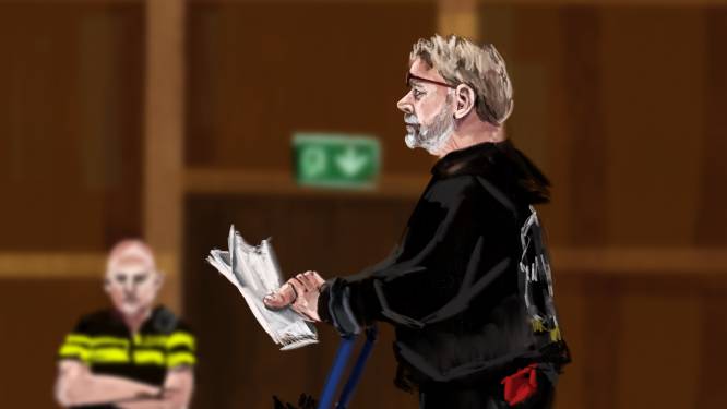 Vier weken cel voor activist Johan R. voor geweld tegen agenten: ‘Ben Barbertje die moet hangen’