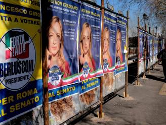 Wie haalt het in razend spannende Italiaanse verkiezingen: "staatsman" Berlusconi, een Mussolini-nazate of een populist zonder diploma?