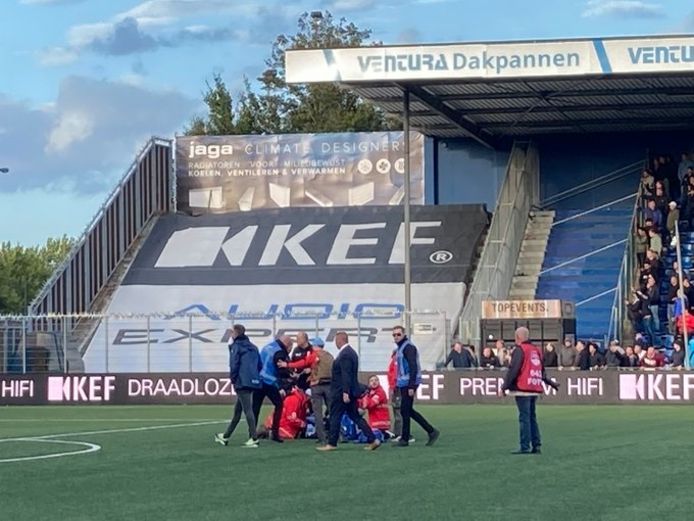 Guardia giurata ferita nella partita di football di Den Bosch TOP Oss