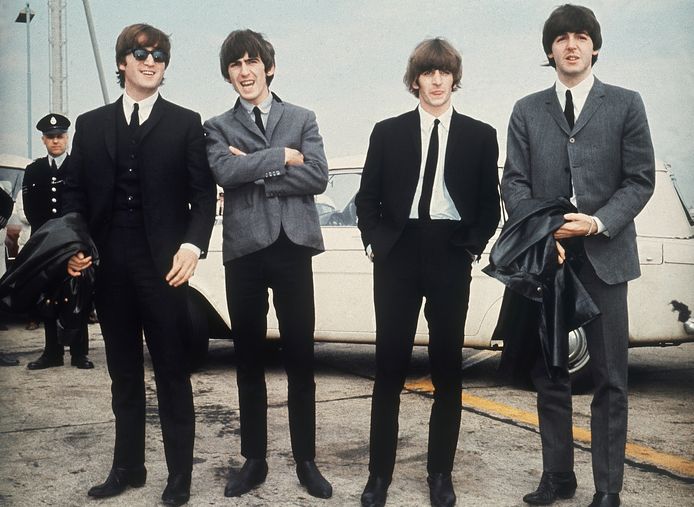 Les Beatles, de gauche à droite, John Lennon, George Harrison, Ringo Starr et Paul McCartney.