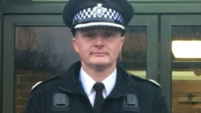 Martin Evans van de West Mercia Police.