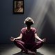 In de yogaschool hangt de besmette goeroe gewoon aan de muur