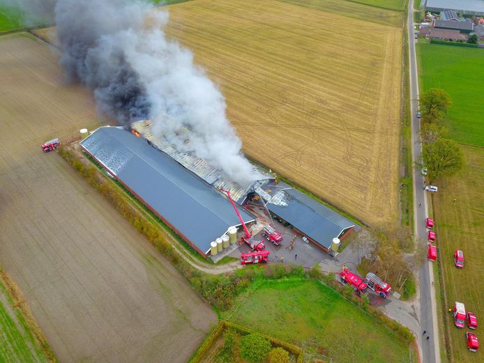 Dronefoto stalbrand Heusden
