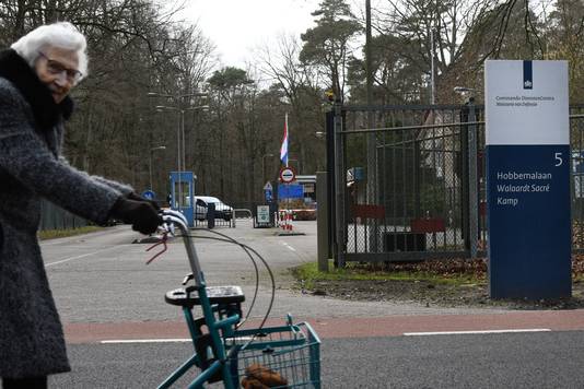 De Nederlandse evacués werden maandag op het terrein van Defensie (Huis ter Heide) opgevangen. 