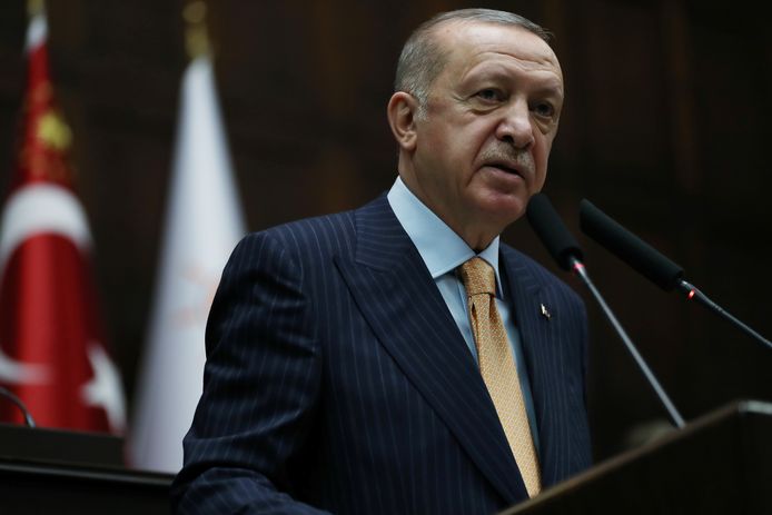Recep Tayyip Erdogan, president van Turkije.