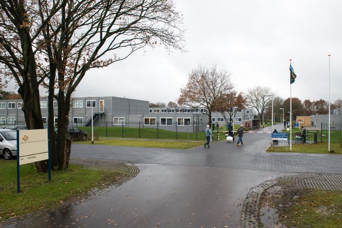 Een asielzoekerscentrum in Nederland