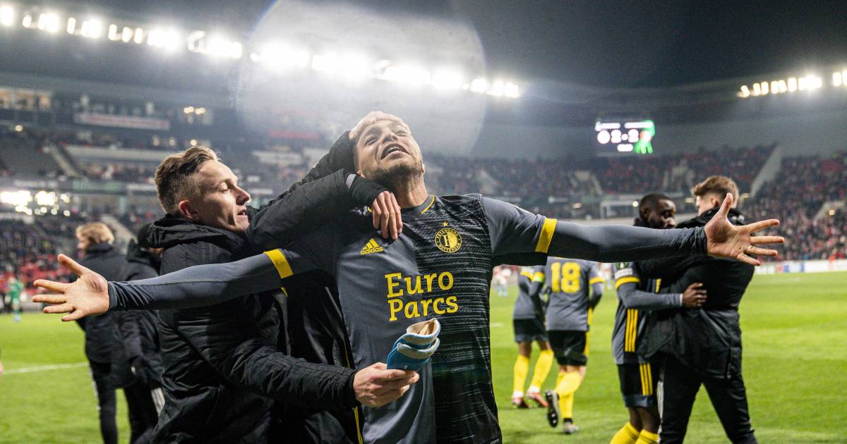 Supersub Dessers kopt tien Feyenoorders in blessuretijd naar Europese overwintering