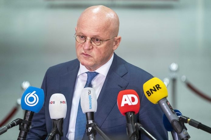 Demissionair minister van Justitie en Veiligheid Ferd Grapperhaus.