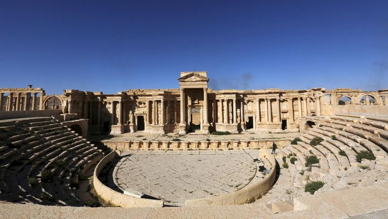 IS Blaast Opnieuw Historische Monumenten Palmyra Op De Volkskrant