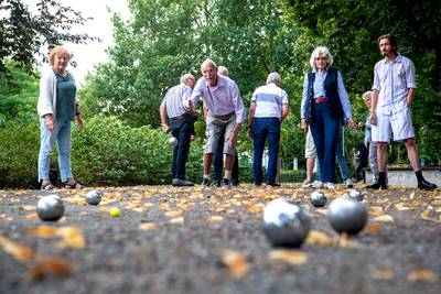 Jeu de boules voor mixkoppels in Liessel