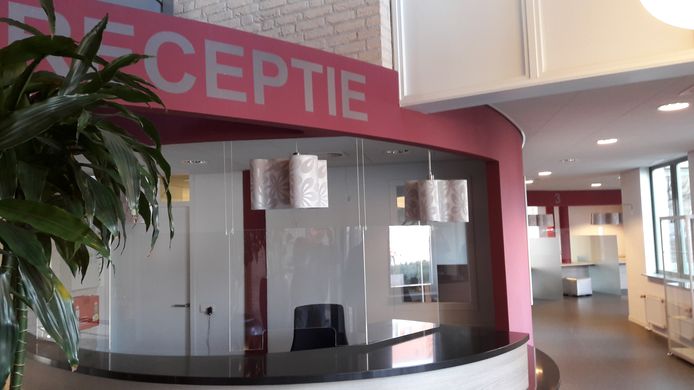 De receptie in het oude gemeentehuis van Haaren wordt momenteel niet gebruikt.
