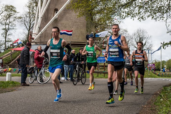 Beeld uit de Enschedese Marathon.