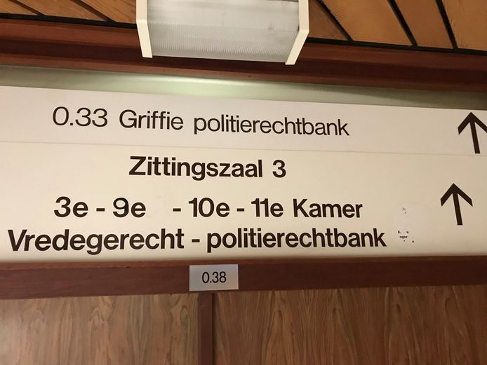 De politierechtbank van Veurne.