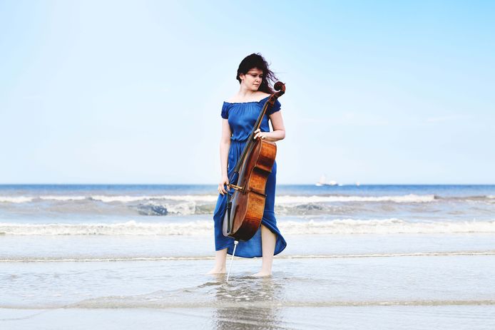 Maya Friedman, een van de jonge talenten van Festival Classique, moet nog een jaartje wachten om aan zee te kunnen optreden.