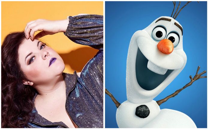 Sneeuwman Olaf wordt vrouw in musical 'Frozen'.