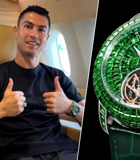 Cristiano Ronaldo aperçu avec une montre de luxe d’une valeur de 715.000 euros