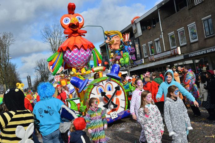 Kinderoptocht in Boemeldonck.