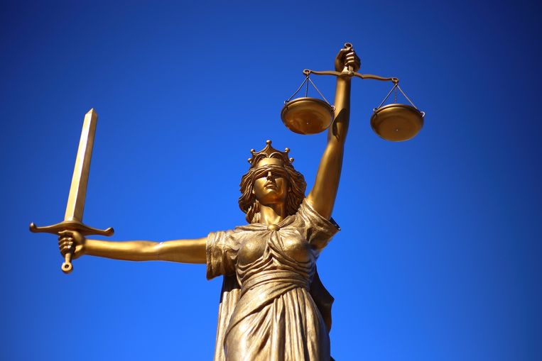 Vrouwe Justitia Beeld Pixabay