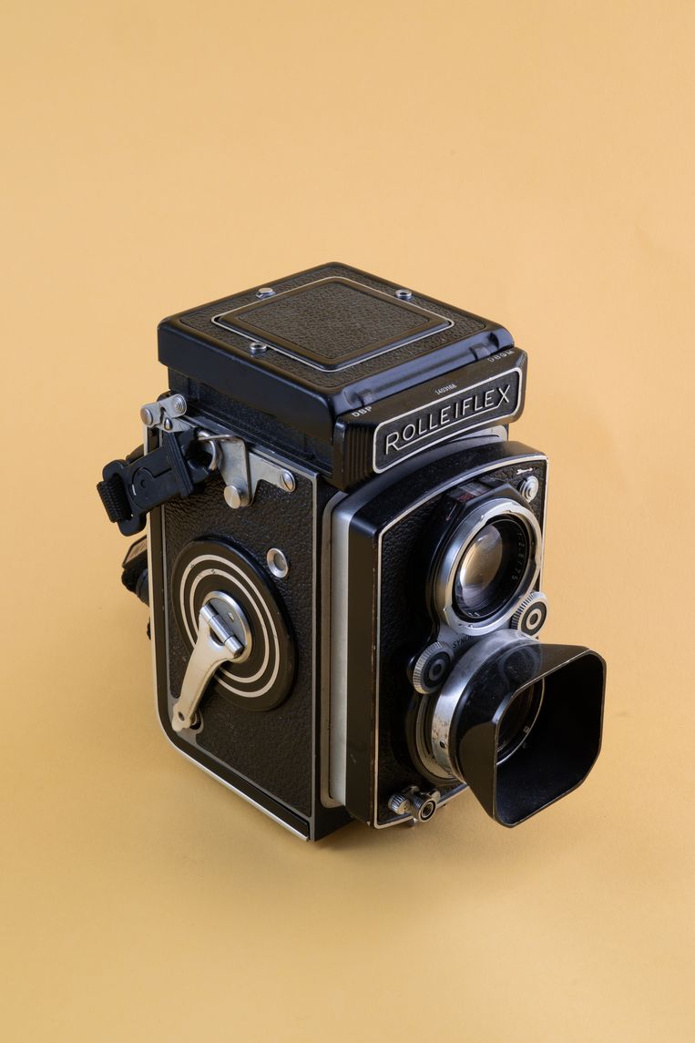 Een Rolleiflex F3.5-camera. Beeld ANP / PA Images / Alamy