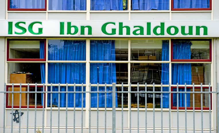 De islamitische scholengemeenschap Ibn Ghaldoun. Beeld anp