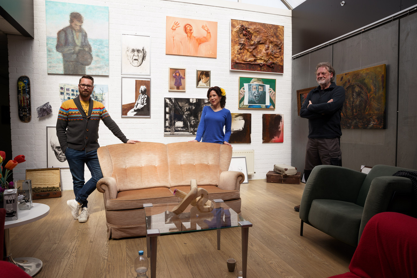 Eerste expositie van kunstenaars bij Atelier Ravel: ‘Ik heb er gewoon ...