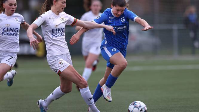 Luna Vanzeir en KRC Genk Ladies zitten met 6 op 6 leidersduo op de hielen: “De titelstrijd ligt volledig open en wij gaan voluit onze kans” 
