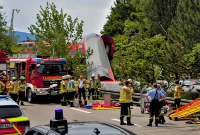 Vijfde dode na treinontsporing in zuiden van Duitsland