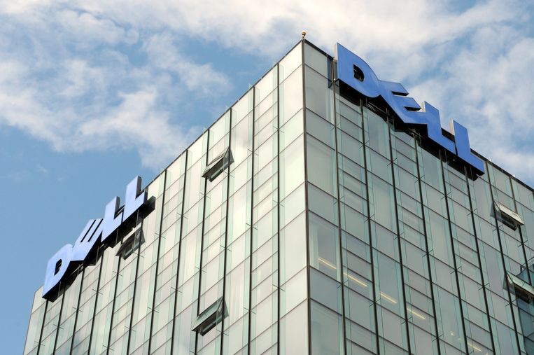 Dell kantoor in Frankfurt, 2008. Beeld EPA