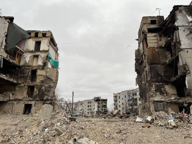 REPORTAGE. Tocht door de verwoeste buitenwijken van Kiev: “‘Jullie stad moet en zal verdwijnen’, riepen de Russen”