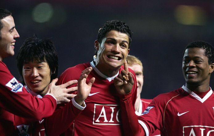 Evra en Ronaldo waren drie jaar lang ploegmaats bij Manchester United.