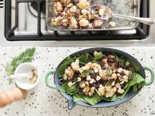 Wat Eten We Vandaag: Geroosterde bloemkoolsalade met cranberry’s en roze peper