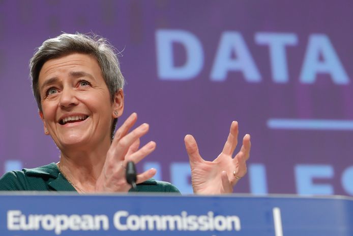 Eurocommissaris Margrethe Vestager.
