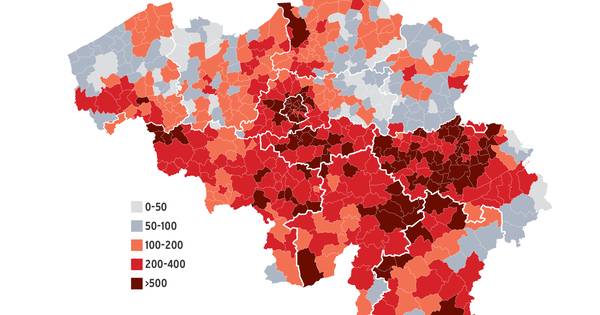 Gavere kleurt rood op de corona-kaart: "Besmettingen in ...