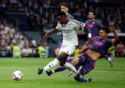 LIVE REAL MADRID – ESPANYOL. 3-1! Substitute Vinicius decides the match with a goal and assist, Courtois’ blunder completely erased