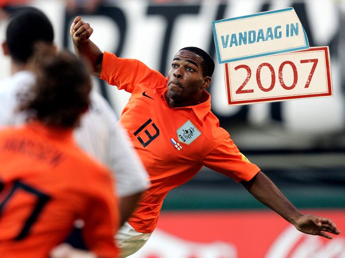 Toen Maceo Rigters nog een spectaculair voetballeven voor zich had